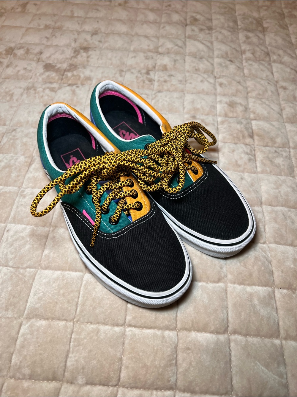 Vans color block sneakers